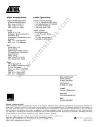 AT91M42800-33CI Datasheet Page 20