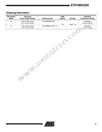 AT91M63200-25AI Datasheet Page 9