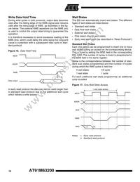 AT91M63200-25AU Datasheet Page 16