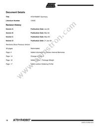 AT91R40807-33AU Datasheet Page 18