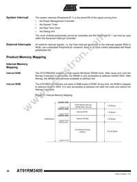 AT91RM3400-AU-002 Datasheet Page 20