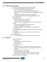 AT91SAM9G10-CU Datasheet Page 23