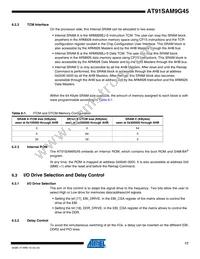 AT91SAM9G45-CU-999 Datasheet Page 17