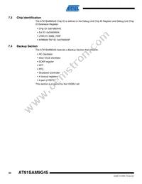 AT91SAM9G45-CU-999 Datasheet Page 22