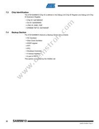 AT91SAM9M10-CU Datasheet Page 22