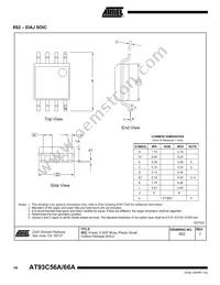 AT93C66A-10TI-2.7-T Datasheet Page 14