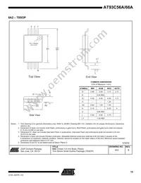 AT93C66A-10TI-2.7-T Datasheet Page 15