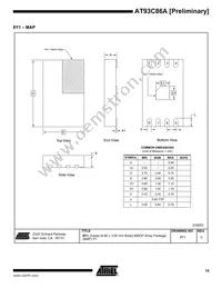 AT93C86A-10TI-2.7 Datasheet Page 15