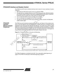 AT94K05AL-25BQU Datasheet Page 21