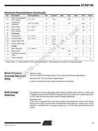 ATA6140-TBQ Datasheet Page 5