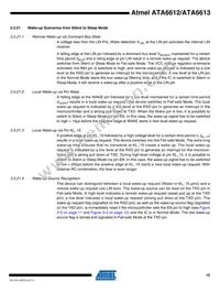 ATA6613P-PLQW Datasheet Page 15