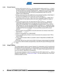 ATA6613P-PLQW Datasheet Page 16