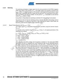ATA6613P-PLQW Datasheet Page 18