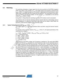 ATA6617-P3QW Datasheet Page 17