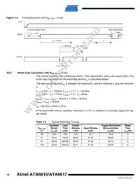ATA6617-P3QW Datasheet Page 18