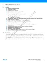 ATA6617C-P3QW-1 Datasheet Page 7