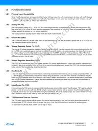 ATA6617C-P3QW-1 Datasheet Page 9