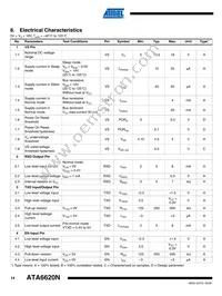 ATA6620N-TAQY Datasheet Page 14