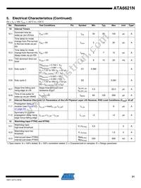 ATA6621N-PGQW Datasheet Page 21