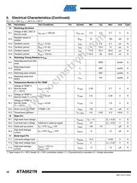 ATA6621N-PGQW Datasheet Page 22