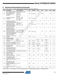 ATA6625-TAQY 19 Datasheet Page 17