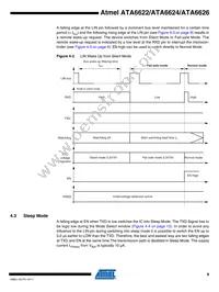 ATA6626-PGPW Datasheet Page 9