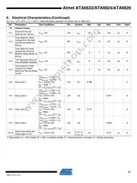 ATA6626-PGPW Datasheet Page 21