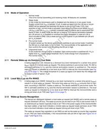 ATA6661-TAQJ 19 Datasheet Page 5