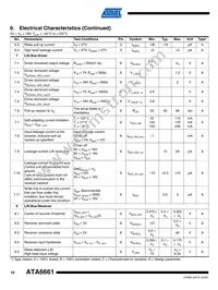 ATA6661-TAQJ 19 Datasheet Page 10