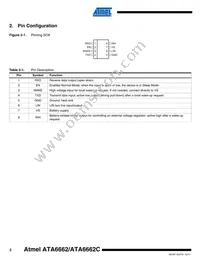 ATA6662-TAQY 19 Datasheet Page 2