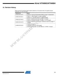 ATA6664-TAQY Datasheet Page 19