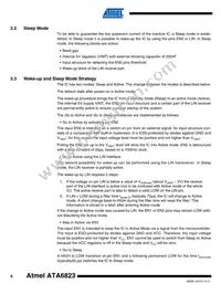 ATA6823-PHQW Datasheet Page 6