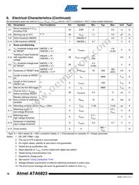 ATA6823-PHQW Datasheet Page 18