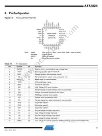 ATA6824C-PNQW Datasheet Page 3