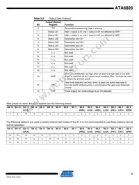 ATA6826-TUQY Datasheet Page 5