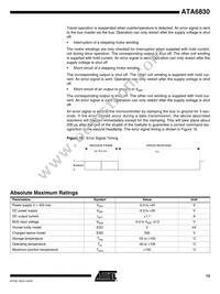 ATA6830-PKH Datasheet Page 15