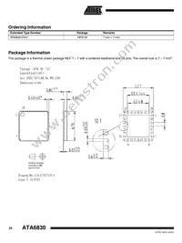 ATA6830-PKH Datasheet Page 22
