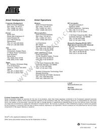 ATA6830-PKH Datasheet Page 23