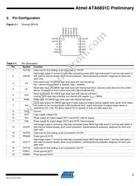 ATA6831C-PIQW Datasheet Page 3