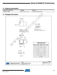 ATA6831C-PIQW Datasheet Page 15