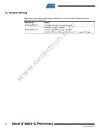 ATA6831C-PIQW Datasheet Page 16