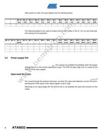 ATA6832-PIQW Datasheet Page 6