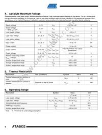 ATA6832-PIQW Datasheet Page 8