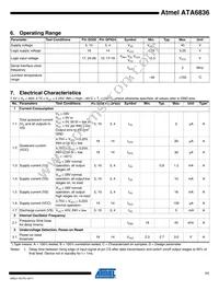 ATA6836C-TIQY-19 Datasheet Page 11