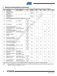 ATA6838-PXQW Datasheet Page 10