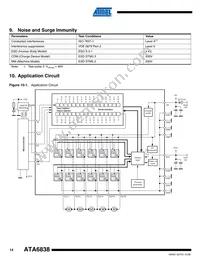 ATA6838-PXQW Datasheet Page 14