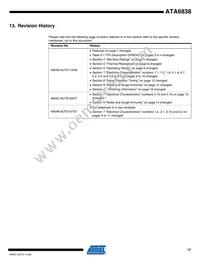 ATA6838-PXQW Datasheet Page 17