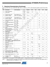 ATA6839-PXQW Datasheet Page 11