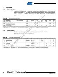 ATA6871-TLQW Datasheet Page 16