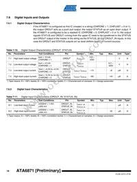 ATA6871-TLQW Datasheet Page 18